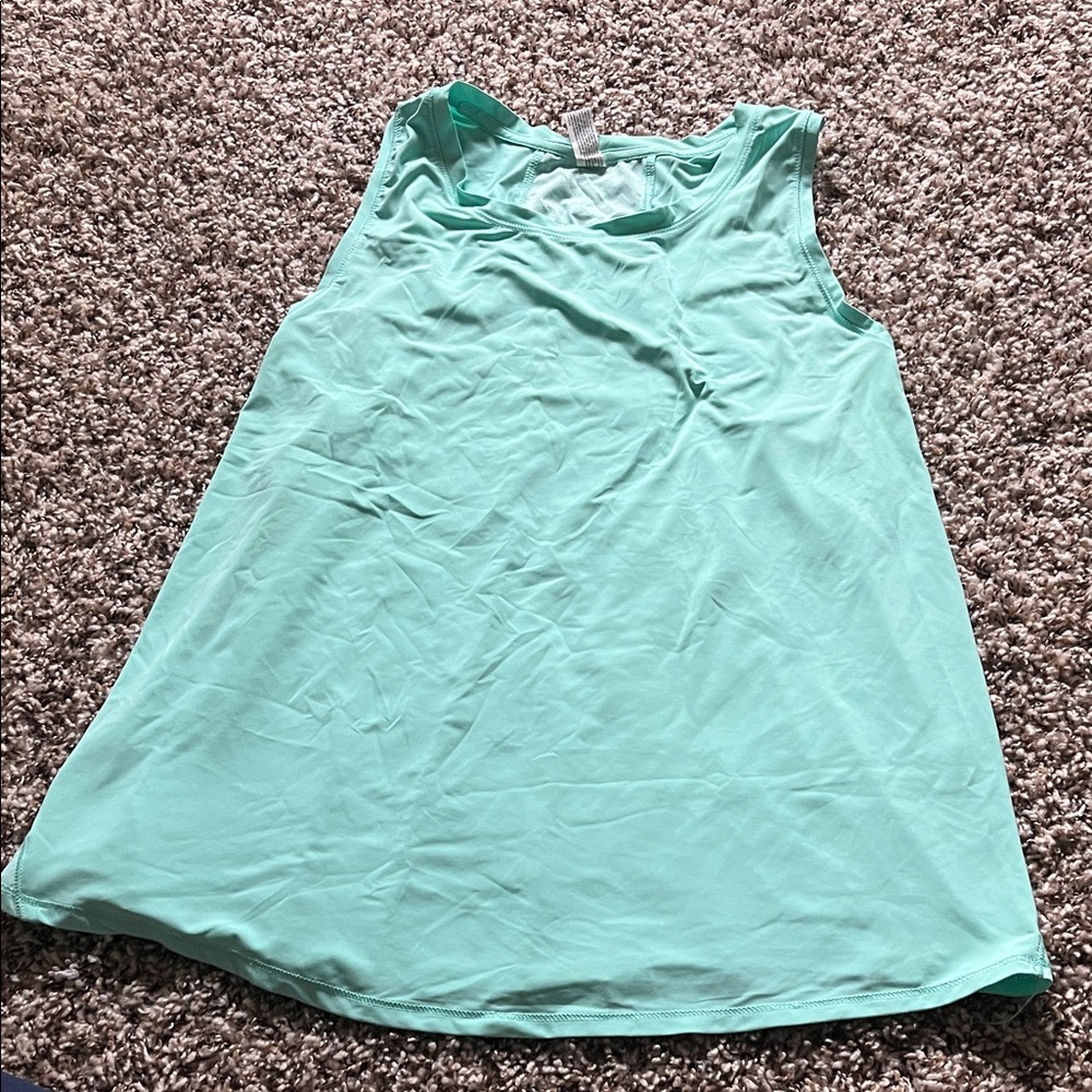All in Motion Light Green Tank Top